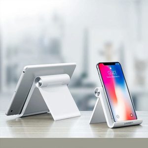 پایه نگهدارنده رومیزی گوشی یوگرین مدل LP106 50747 قابل استفاده برای گوشی و تبلت می باشد.