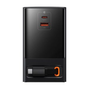 شارژر رومیزی 65W باسئوس مدل PSLR000001 با کابل تایپ C