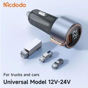 شارژر فندکی 75W مک دودو مدل CC-369 با سازگاری گسترده می باشد.