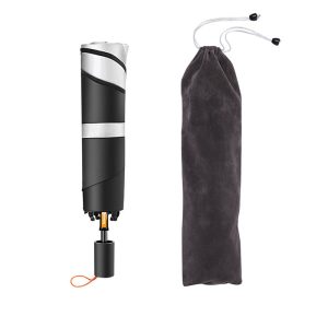 چتر آفتاب گیر شیشه جلو خودرو بیسوس مدل Umbrella Pro BS-CN009 با قابلیت جمع شو در ابعاد کوچک است.