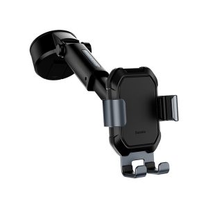 پایه نگهدارنده گوشی موبایل بیسوس مدل Tank Gravity SUYL-TK01 قابل اتصال به شیشه خودرو می باشد.