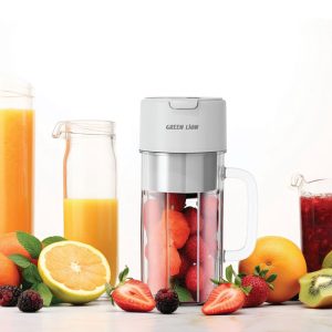 مخلوط کن قابل حمل گرین لاین مدل Blender Mug 2 مناسب برای میوه ها و مرکبات مختلف است.