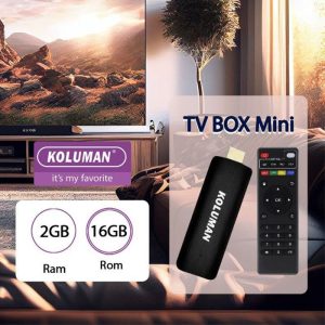 اندروید باکس کلومن مدل TV Box Mini دارای پردازنده 4 هسته ای است.