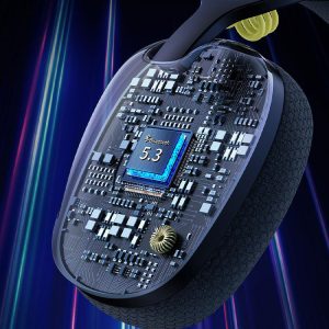 هدست بی سیم گیمینگ اونیکوما مدل B2 با امکان اتصال بلوتوثی است.