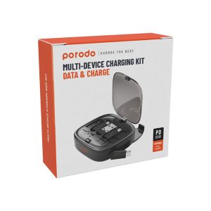 کیت شارژ چند کاره پرودو مدل Data and Charge PD-6N1CK60W با قابلیت انتقال داده و شارژ سریع تا توان 60 وات می باشد.