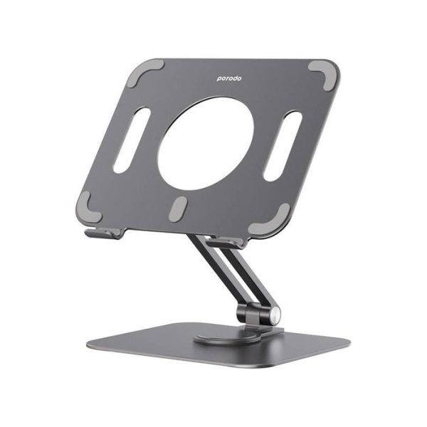 پایه نگهدارنده تبلت پرودو مدل Tablet Stand PD-AHARTS در رنگ بندی خاکستری می باشد.