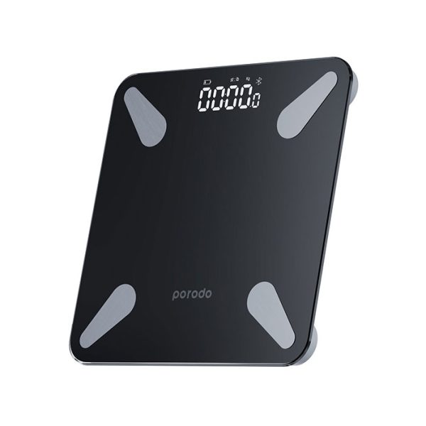 ترازو هوشمند پرودو مدل Smart Body Scale PD-LSBSC در رنگ بندی مشکی است.