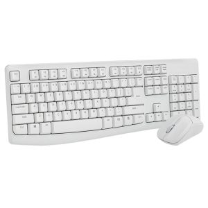 ست موس و کیبورد بی سیم رپو مدل X1800PRO دارای حروف انگلیسی می باشد.