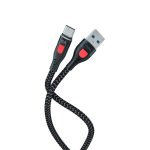 کابل شارژ USB به تایپ C سی بای مدل K3-C به طول 1 متر 14 کابل شارژ USB به تایپ C سی بای مدل K3-C به طول 1 متر و رنگ بندی مشکی می باشد.