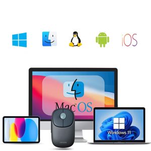 موس بی سیم یوگرین مدل MU102 دارای امکان اتصال به 3 دیوایس مختلف می باشد.