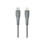 کابل شارژر تایپ C به لایتنینگ 27W پاوا مدل PW-12PVC27CL به طول 1.2 متر 3 کابل شارژر تایپ C به لایتنینگ 27W پاوا مدل PW-12PVC27CL به طول 1.2 متر بدنهای مقاوم در برابر خمشدگی و ساییدگی، با رنگ خاکستری شیک که همزمان ظاهر و دوام را تضمین میکند.