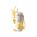 شیکر 350 میلی لیتر پاوا مدل PW-PJ523 Jugo می‌توانید به راحتی نوشیدنی‌های سالم و مغذی تهیه کنید. این مخلوط‌کن به شما امکان می‌دهد تا در هر زمان و مکانی از میوه‌ها و سبزیجات تازه استفاده کنید
