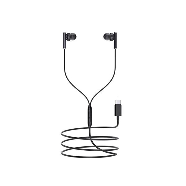 هندزفری سیمی تایپ C پاوا مدل PW-STIE10TC Chords طراحی به راحتی برای مدت طولانی بدون ناراحتی پوشیده می شود.