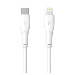 کابل شارژر تایپ C به لایتنینگ 20W پاوا مدل PW-3PVCCTOL به طول 3 متر