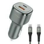 شارژر فندکی 50W خودرو پاوا مدل PW-CC50QCT Solid با کابل تایپ C 22 شارژر فندکی 50W خودرو پاوا مدل PW-CC50QCT Solid با کابل تایپ C