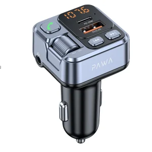شارژر فندکی 30W و اف ام پلیر پاوا مدل PW-FM16PD30