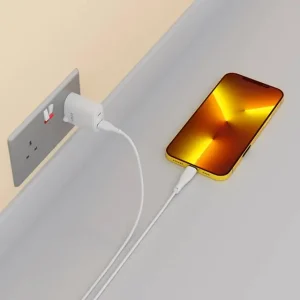 کابل شارژ USB به لایتنینگ 2.4A پاوا مدل PW-3PVCATOL به طول 3 متر