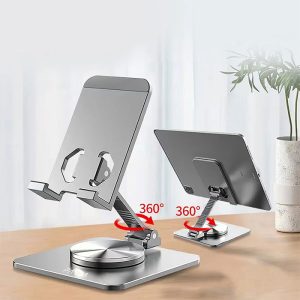 پایه نگهدارنده موبایل و تبلت پاوا مدل PW-RFS3601 360 Foldable برای مشاهده فیلم، انجام تماس‌های ویدیویی یا استفاده به عنوان نگهدارنده کاربرد دارد.