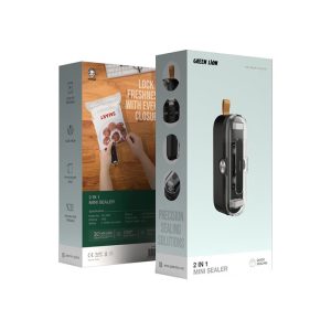 دستگاه پرس حرارتی و برش دستی گرین لاین مدل Mini Sealer GNMSELR دارای ورودی باتری قلمی می باشد.