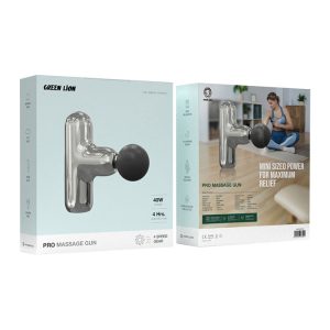 مینی ماساژور تفنگی گرین لاین مدل Pro Massage Gun دارای باتری داخلی می باشد.