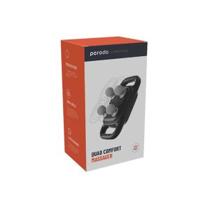 ماساژور چهارگانه پرودو مدل Quad Comfort PD-4HMSG چهار سر آن یک ماساژ شدید و نقطه ای تمام بدن را برای شما فراهم می کند.