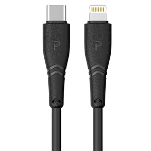 شارژر فندکی خودرو 48W پاوا مدل PW-CC48QCL به همراه کابل لایتنینگ