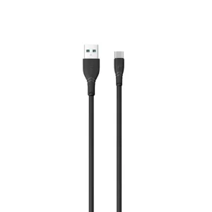 کابل شارژر USB به تایپ C پاوا مدل PW-2PVCATOC 3Aبه طول 2 متر