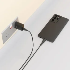 کابل شارژر USB به تایپ C پاوا مدل PW-2PVCATOC به طول 2 متر
