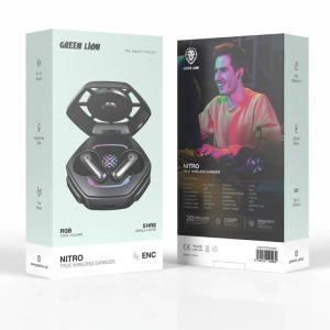 هندزفری بلوتوثی گیمینگ گرین لاین مدل Nitro