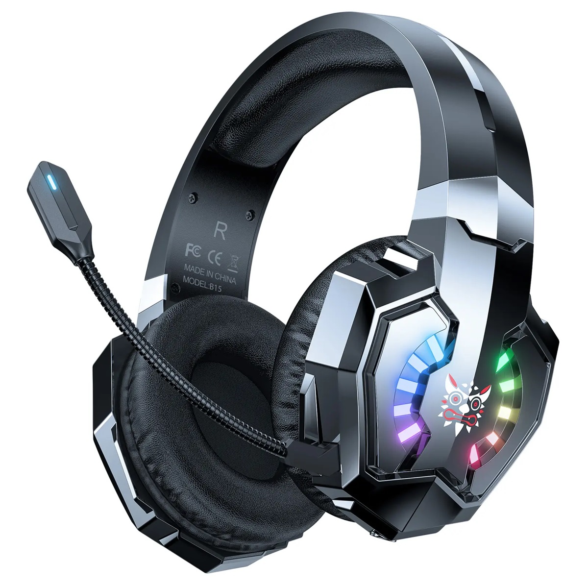 هدست بی سیم گیمینگ RGB اونیکوما مدل B15