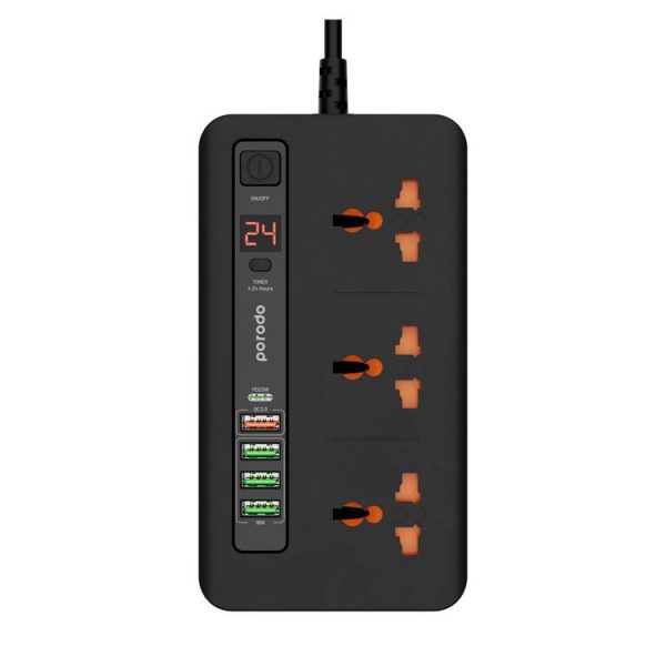 چندراهی برق پرودو مدل Multi-Port Power HUB