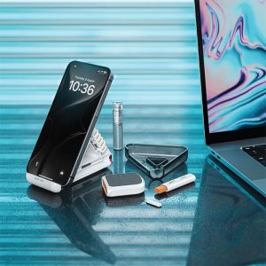 کیت تمیزکننده 22 کاره گرین لاین مدلGN22N1CLKIT مناسب برای تمیز کردن دوربین‌ها، کیبوردها، صفحه‌نمایش‌ها و هدفون‌ها.