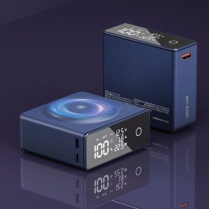 ساعت رومیزی و پاوربانک مگ سیف 20000mAh گرین لاین مدل GNCHMG20PB