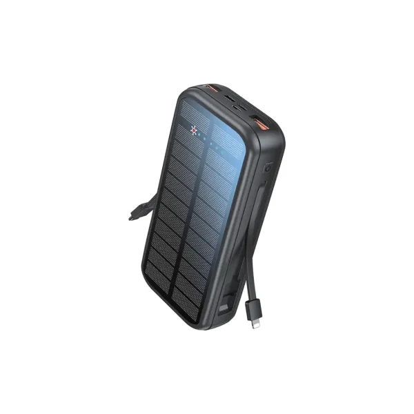 پاوربانک 20000mAh گرین لاین مدل Solar 2 GNPDSOLPB16 با پنل خورشیدی