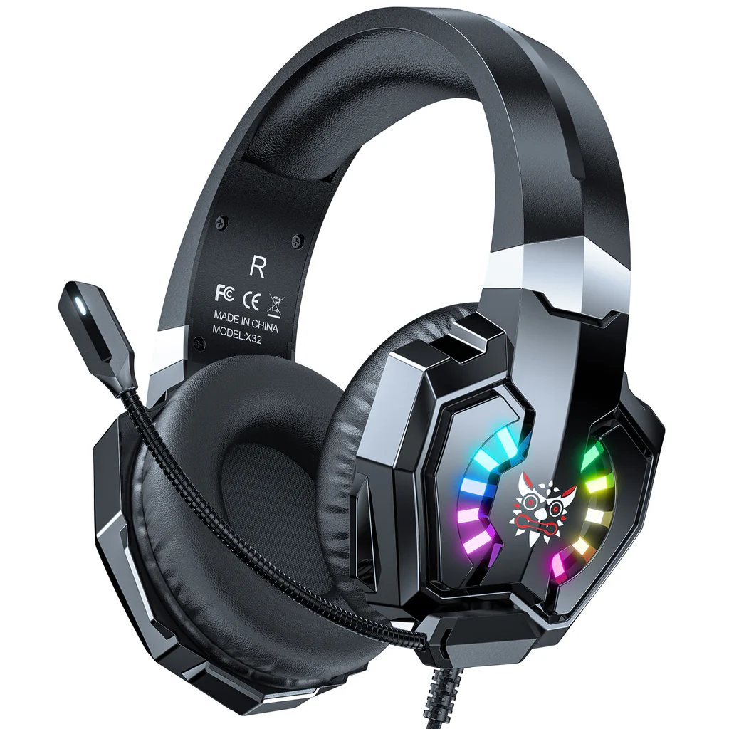 هدست گیمینگ سیمی RGB اونیکوما مدل X32