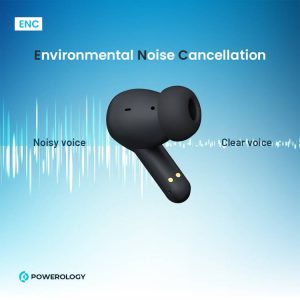 هندزفری بلوتوثی پاورولوژی مدل Quad Mic ENC