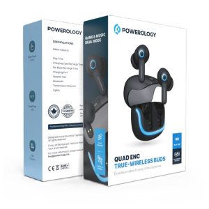 هندزفری بلوتوثی پاورولوژی مدل Quad Mic ENC
