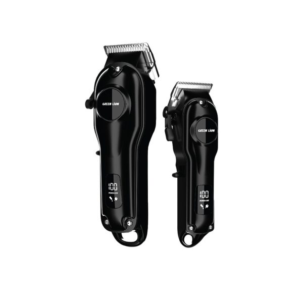 ماشین اصلاح گرین لاین مدل PROCLIP DUO GNPDUOTMRBK هر دو کلیپر دارای شانه‌هایی در اندازه‌های 3، 6، 10، 13 میلی‌متر هستند.