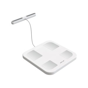 ترازو هوشمند گرین لاین مدل Smart Body Scale با 8 الکترود پشتیبانی از چند کاربر برای استفاده خانوادگی یا مشترک.