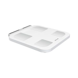 ترازو هوشمند گرین لاین مدل Smart Body Scale با 8 الکترود اشتراک‌گذاری داده‌ها و همگام‌سازی با دستگاه‌های هوشمند.