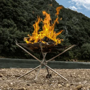 پایه آتش سوزی قابل حمل گرین لاین مدل Portable Bonfire Stainless