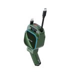شارژر فندکی96W گرین لاین مدل Retractable 11 شارژر فندکی96W گرین لاین مدل Retractable