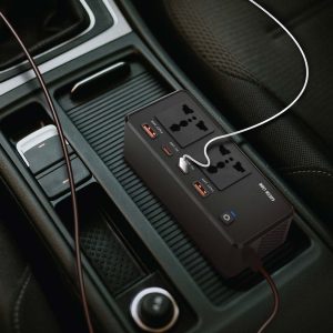 اینورتر فندکی خودرو 200 وات گرین لاین مدل GC-200