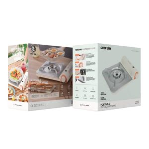 گاز کمپینگ گرین لاین مدل Portable Outdoor Stove به همراه کیف حمل