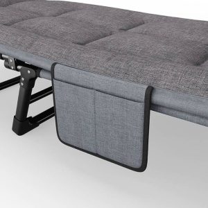 تخت تاشو کمپینگ گرین لاین مدل FOLDABLE CAMPING این تخت با وزن 5.2 کیلوگرم سبک و نصب آن آسان است.