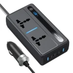 اینورتر فندکی خودرو 200 وات گرین لاین مدل GC-250 7 اینورتر فندکی خودرو 200 وات گرین لاین مدل GC-250