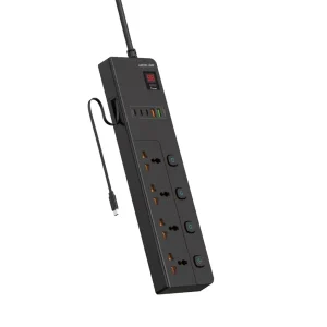 چندراهی و محافظ برق 3500W گرین لاین مدل GS-800 به طول 2 متر