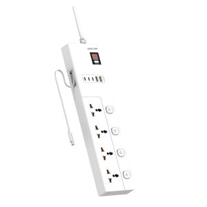 چندراهی و محافظ برق 3500W گرین لاین مدل GS-800 به طول 2 متر