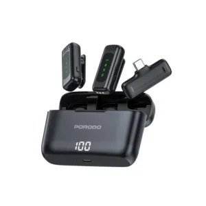 میکروفن یقه ای دوتایی تایپ C پرودو مدل Lavalier