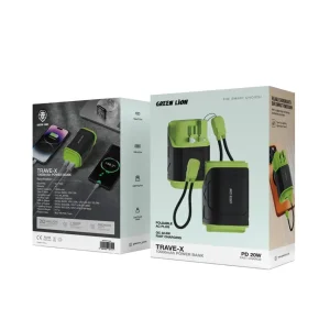 پاور بانک 1000mAh گرین لاین مدل TRAVE-X